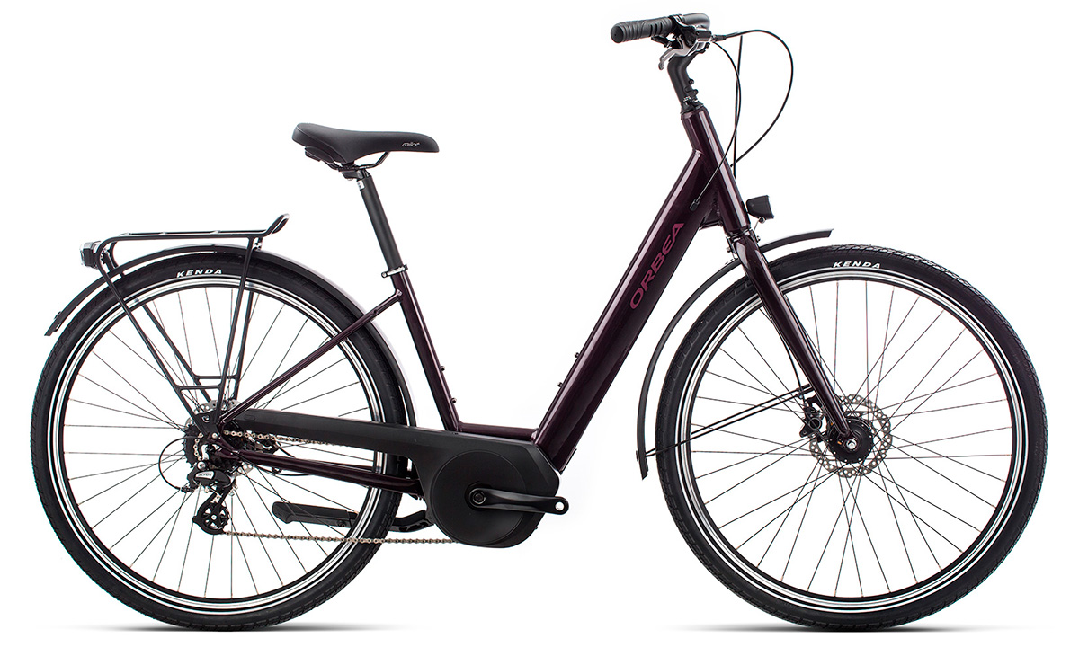 Фотографія Велосипед Orbea Optima A20 (2020) 2020 Сіро-червоний 